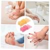 ELAYARD 2pcs Hand Massage Brush Nail Cleaning Tools Pedicure Supplies Soft Fingernail Brush for Home Office Travel view 4