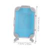 CALLARON Mini Candy Boxes Simulation Trolley Boxes Travel Eyelash Storage Case Portable Makeup Storage for Travel view 2