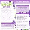 SaltWorks Lavender Ultra Epsom Bath Salt, USP Grade, 5 lb Bag view 3