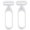 Women Portable Electric Razor for Body Hair, Resin Blades 2Pcs view 1