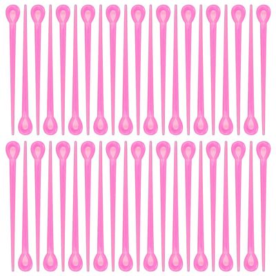 180 Pcs Plastic Hair Roller Pins - Perming Needles Picks for Mesh Curler Styling Tool Secure Hold Spiral Clips for Women Girls Color 2.95 x 0.39 In
