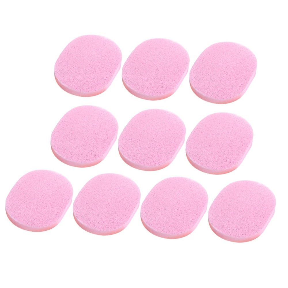 SHERCHPRY 30pcs Natural Seaweed Exfoliating Facial Sponge Puff for and Makeup Removal Soft Skin-friendly for Daily Use and