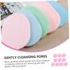 SHERCHPRY 30pcs Natural Seaweed Exfoliating Facial Sponge Puff for and Makeup Removal Soft Skin-friendly for Daily Use and view 2