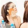SHERCHPRY 30pcs Natural Seaweed Exfoliating Facial Sponge Puff for and Makeup Removal Soft Skin-friendly for Daily Use and view 4