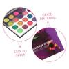 Beatifufu Glitter Eyeshadow Palette Glow Dark Eyeshadow for Halloween Makeup Neon Shimmer and Matte Finish for Parties and Stage view 3