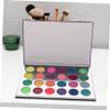 Beatifufu Glitter Eyeshadow Palette Glow Dark Eyeshadow for Halloween Makeup Neon Shimmer and Matte Finish for Parties and Stage view 4