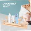 Ipetboom Wooden Multi-Function Organizer Stand 3-Tier Display Riser for Products Elegant Makeup Organizer for Vanity and Desktop for Home and Salon Use view 4