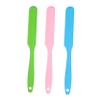 Vaguelly 3pcs Silicone Applicator Spatula for Hair Removal Non-stick Reusable Scraper for Body Face and Eyebrow Waxing Comfortable to Hold and Clean Design view 1
