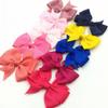 20Pcs 3.2" Ribbon Hair Bows For Hair Clips Women Boutique Bows/Hairclips Hair Accessories (20Pcs Multi, With No Clip) view 3