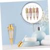 Healeved 10pcs Lip Gloss Set Radish Lipstick Tubes Tinted Lip Balm Bottles Portable Container Travel-friendly view 4