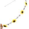 HONMEET 2pcs Decorative Sunflower Headband for Women Lightweight Floral Hair Hoop for Parties Festivals and Weddings Elegant Design with Fine Workmanship and Comfortable Fit view 4