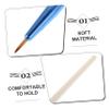 VICASKY Professional Makeup Brush for Eyeliner Double-ended Soft Bristles Precision Detail Applicator view 3