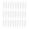 HONMEET 30Pcs Double-Ended Silicone Lip Brush Set for Makeup Application for Lip Masks and Lipstick for Beauty Enthusiasts and Professionals view 1