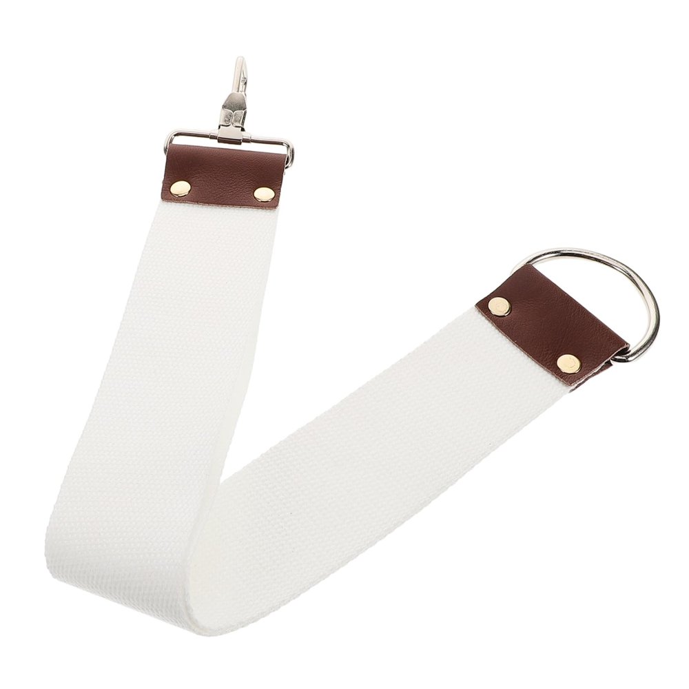 NOLITOY Straight Razor Strop Professional Shaving Strop Canvas Razor Sharpening Belt Sturdy Dual Layer