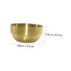 SHERCHPRY 1pc Stainless Steel Shaving Bowl for Men Facial Scrub Bowl Men's Shaving Soap view 2