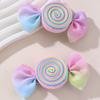 2pcs Colorful Hair Clip for Girls Stylish Hair Accesories Hairpin Hairpieces with Candy Dessert and Animal Patterns view 4