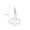 CALLARON 6pcs Quality Eyebrow Tweezers Stainless Steel Makeup Tools for Trimming and Removing Excess Hair view 4