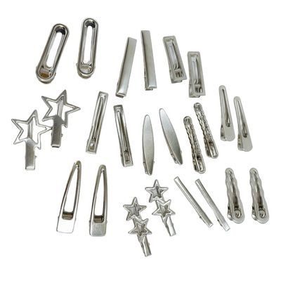 24Pieces Star Hair Clip Japanese 2000s Hairpin Side Barrette Anime Duckbill Clip Female Hair Shaping Decoration for Dail