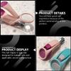 BESPORTBLE Baby Nail Clippers Infant Nail Trimmer Magnifier Material Portable and Easy to Use view 2