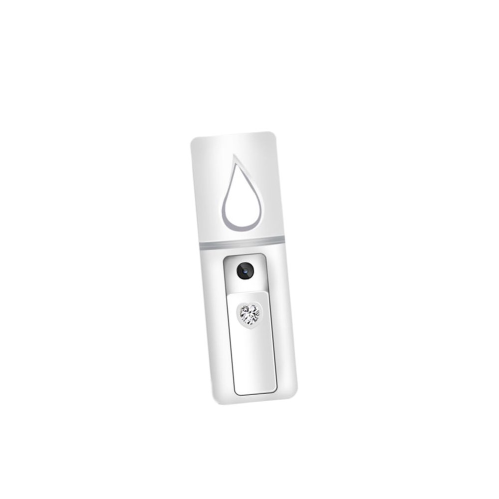 Healvian Rechargeable Facial Sprayer Portable Cool Mist Hydrating Spray for Skin Care and Makeup Handy Moisturizing Device with Mirror for All Skin