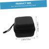 BAZEITFLOW 2pcs Storage Pouches Travel Cases Lanyard Compartment Design for Organization of Bottles and Combination view 2