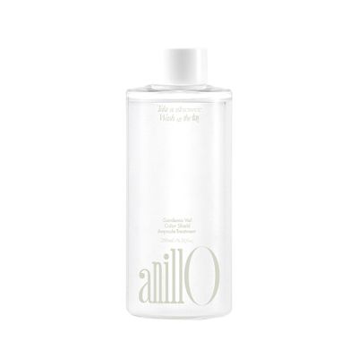 ANILLO Gardenia Veil Color Shield Ampoule Treatment  Shine-Boosting Hair Mask for Color-Treated Hair  Protein & Amino Acid Complex, Daily Use, Silicone-Free, 200 ml / 6.76 fl oz