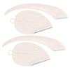 PartyKindom 4pcs Women Eyebrow Razor Set Travel-friendly Eyebrow Trimmer Smooth Natural for Women view 1