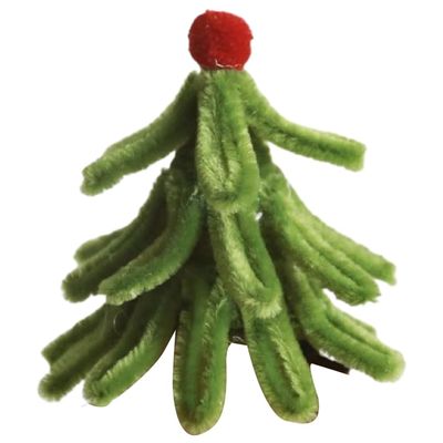 Christmas Decoration 3d Christmas Tree Hairhoop with Bowknot Holiday Party Gathering Hairband Festival Props Headwear