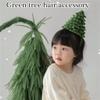Christmas Decoration 3d Christmas Tree Hairhoop with Bowknot Holiday Party Gathering Hairband Festival Props Headwear view 4