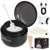 Nose Waxing Kit for Women & Men - Mini Portable Wax Warmer for Nose/Ear/Eyebrow/Beard/Lip Fuzz Hair Removal with 50g Hard Wax Beans, 10 Applicators & 5 Nose Hair Sticks &1 Silicone Pot - 5V USB view 1
