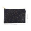 Anneome Travel Makeup Organizer Bag Compact Zipper Cosmetic Case for Women Portable Toiletry Pouch Storage Stylish Design Pu Material for view 2