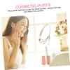 BAZEITFLOW 2pcs Makeup Powder Puff Soft Cosmetic Applicator for Liquid Foundation Loose and Pressed Powder Beauty Tool for Women Lightweight and Compact Design view 3