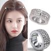 Bangs Hair Rings Photo Props Fun Hair Rings Party Blingbling Karaoke Party Hair Cuffs Jeweled Headwear for Stage view 3