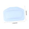 FOMIYES 2pcs Non-Slip Bath Pillow Set PVC Foam Bathtub Headrest for Neck and Back Support Suction Cup Spa Pillow for Relaxing Bath Experience Random Color view 4