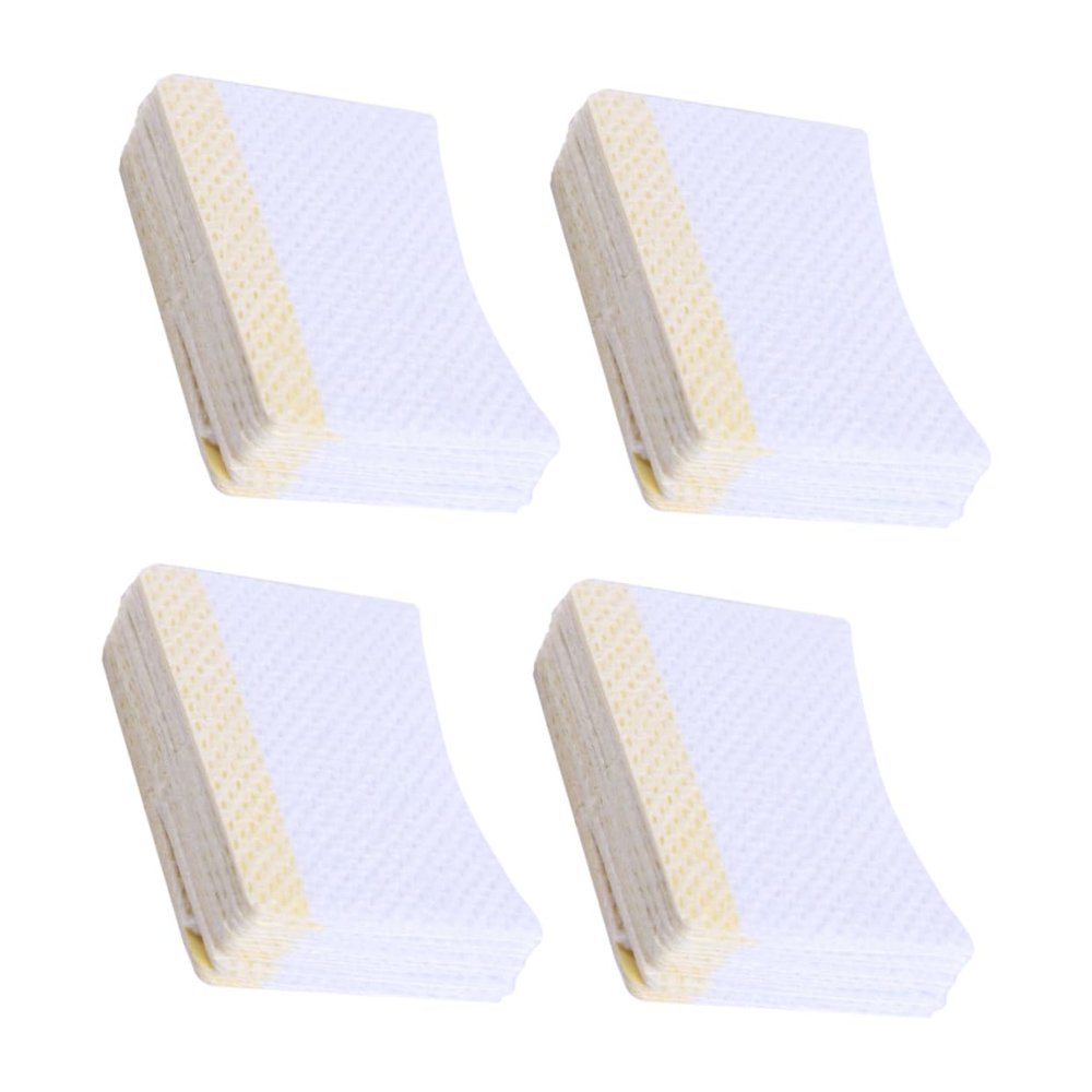 BESTYASH Arc-Shaped Makeup Pads 160pcs Rounds for Girl Eyelash Cosmetics Cleaning
