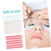 BIUDECO 2pcs Reusable Silicone Eyelash Perming Pads Flexible Eyelash Curler Tools and White for Effortless Lifting and Curling Self-Adhesive Design for Shapes view 3