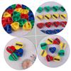 Uonlytech 60pcs Style Hand Held Pencil Sharpener Makeup Eyebrow Pencil Sharpening Tool view 2