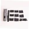 BAZEITFLOW 1set Rechargeable Hair Clipper Blades for Precision Grooming Led Display Ultra-Quiet Hair Types and Lengths view 3