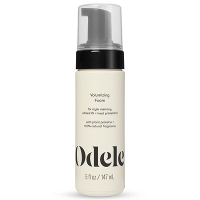 Odele Volumizing Foam Hair Styler for Heat Protection, Added Lift, and Straight to Wavy or Fine to Medium Hair Types, 5 Fl Oz