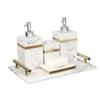 ONMYJFD Hotel Bathroom Five-Piece Toiletries Set Bathroom Sink Aromatherapy Tray Model Room Decoration view 1