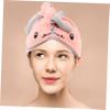 Baluue Thickened Hair Absorbent Cap Fast Drying Hair Turban Cap Perfect for Women Mom Girlfriend view 4
