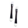 BESTYASH 2pcs Double-headed Mud Mask Brush Applicators for Even Skincare Application Easy to Clean Reusable Beauty Tool for Women view 1