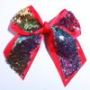 10Pcs 12CM Sparkly Sequins Hair Bows For Box Gift Ribbon Hair Bow Boutique For Headbands Hairpins (10Pcs Lavender, With No Clip) view 3