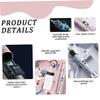 1 Set Electric Nail File 4 Speeds Rechargeable Electric Nail Drill with 5 Bits Professional Manicure Pedicure Kit for Grind Trim Polish view 2