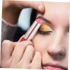 PartyKindom 3pcs Lip Gloss Brushes Cover Ergonomic Lipstick Applicator Concealer Brush for Women Portable Makeup Tool for Smooth Application and Blending view 3