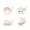 Baluue 4pcs Cute Rainbow Bath Salt Balls Set with Essential Oils for Relaxing Bubble Bath Friends and Family Aromatic Bathing Experience view 4