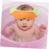 Baluue Adjustable Boy Girl Hat Newborn Essentials Months Bath Shower Visor for Boys and Girls Comfortable Shower Cap for Hair Washing view 3