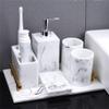 ONMYJFD Resin Bathroom Five-Piece Hotel Bathroom Toiletries Set Bathroom Supplies Set view 2
