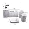 ONMYJFD Resin Bathroom Five-Piece Hotel Bathroom Toiletries Set Bathroom Supplies Set view 4