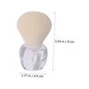 AUTSUPPL Fluffy Loose Powder Brush for Makeup Premium Synthetic Hair Blending Blush Brush for Women and Girls Compact and Lightweight Design for and Use for Blending and Buffing view 2